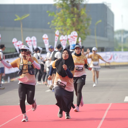 Race photo from KEDIRI HALF MARATHON 2026