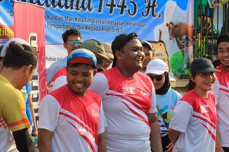 Race photo from Smartfren Run 2024 Vibes