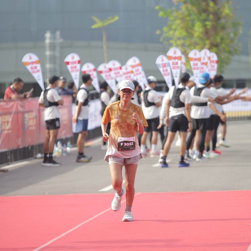 Race photo from KEDIRI HALF MARATHON 2026
