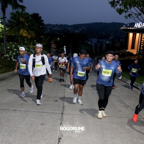 Race photo from BOGORUN 2026
