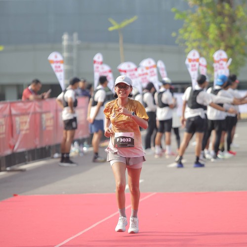 Race photo from KEDIRI HALF MARATHON 2026