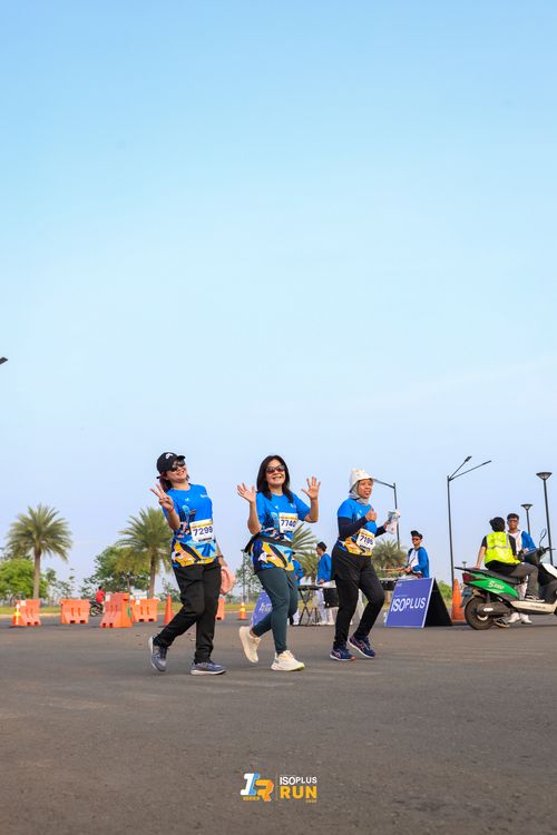 Race photo from ISOPlus Run 2024 Jakarta