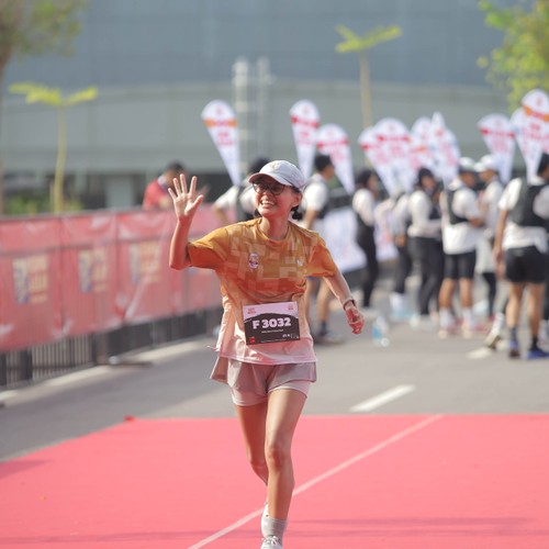 Race photo from KEDIRI HALF MARATHON 2026