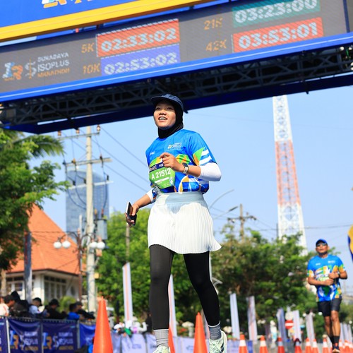 Race photo from SURABAYA ISOPLUS MARATHON 2026