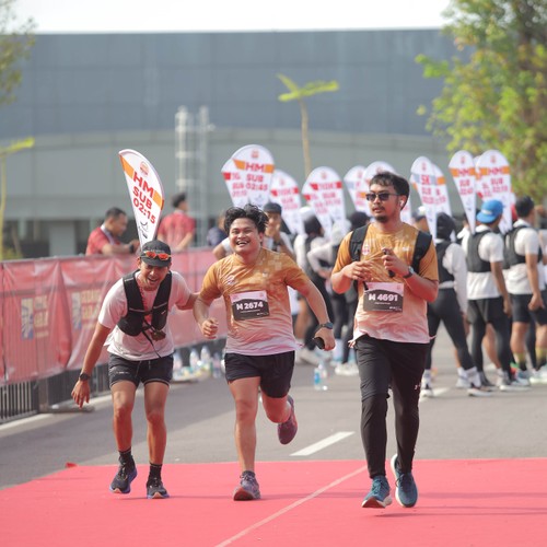 Race photo from KEDIRI HALF MARATHON 2026