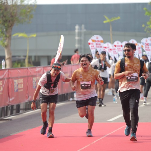Race photo from KEDIRI HALF MARATHON 2026