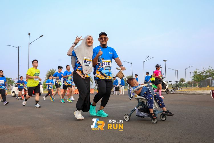 Race photo from ISOPlus Run 2024 Jakarta