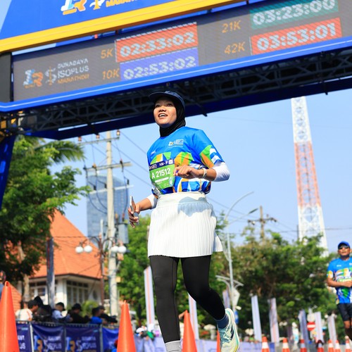 Race photo from SURABAYA ISOPLUS MARATHON 2026