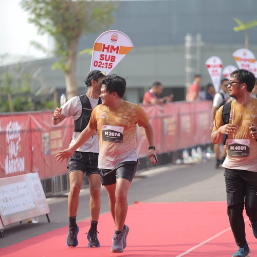 Race photo from KEDIRI HALF MARATHON 2026