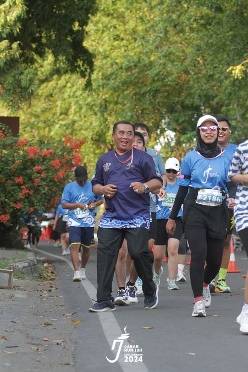 Race photo from Jabar Run 10K 2024
