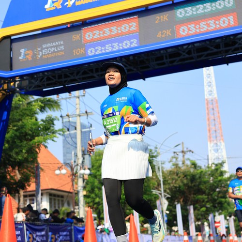 Race photo from SURABAYA ISOPLUS MARATHON 2026