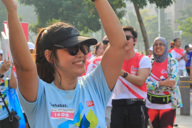 Race photo from Smartfren Run 2024 Vibes