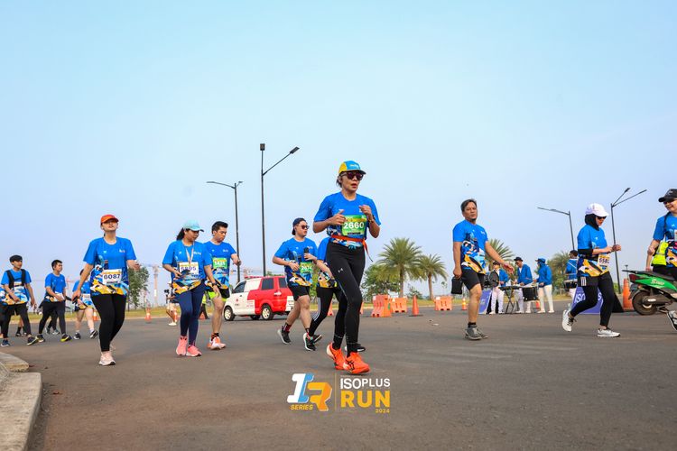 Race photo from ISOPlus Run 2024 Jakarta