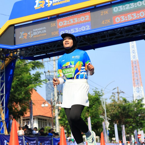 Race photo from SURABAYA ISOPLUS MARATHON 2026