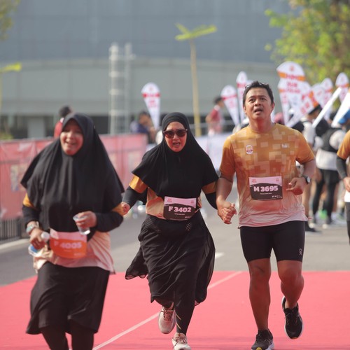 Race photo from KEDIRI HALF MARATHON 2026