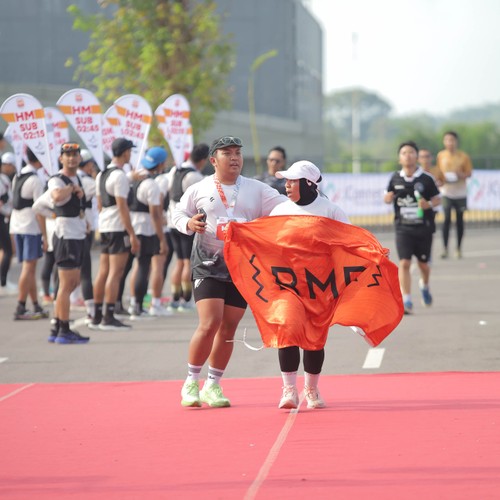 Race photo from KEDIRI HALF MARATHON 2026