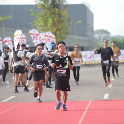 Race photo from KEDIRI HALF MARATHON 2026