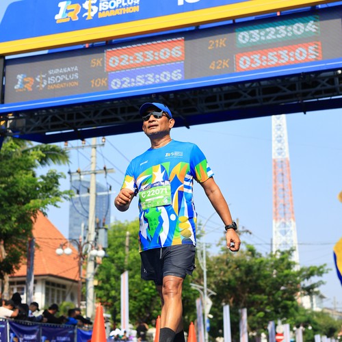 Race photo from SURABAYA ISOPLUS MARATHON 2026