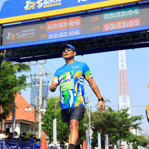 Race photo from SURABAYA ISOPLUS MARATHON 2026