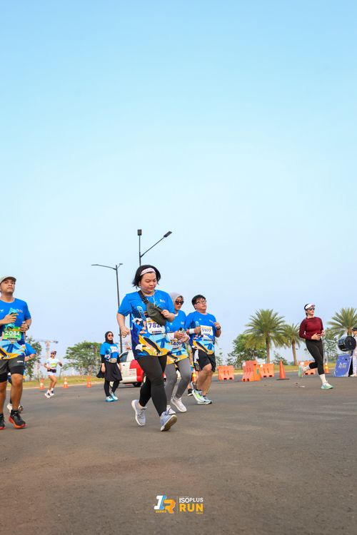 Race photo from ISOPlus Run 2024 Jakarta