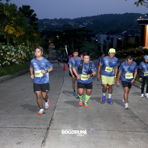 Race photo from BOGORUN 2026