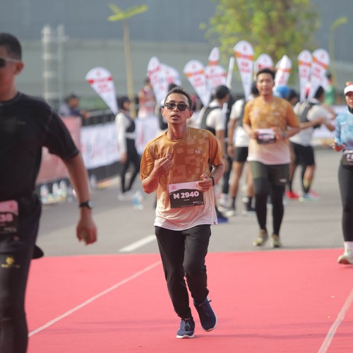 Race photo from KEDIRI HALF MARATHON 2026