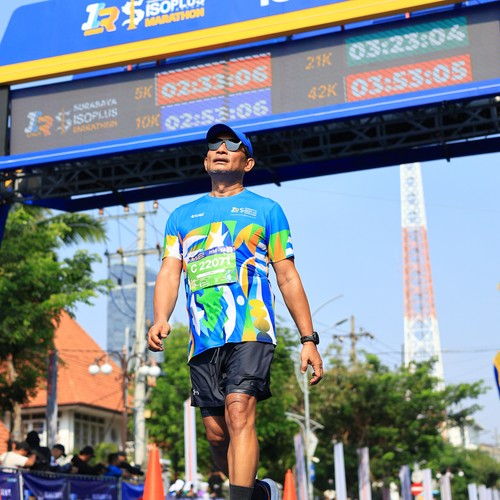 Race photo from SURABAYA ISOPLUS MARATHON 2026