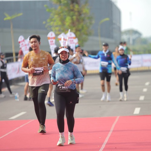 Race photo from KEDIRI HALF MARATHON 2026