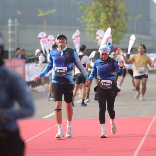 Race photo from KEDIRI HALF MARATHON 2026