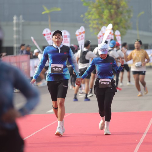 Race photo from KEDIRI HALF MARATHON 2026