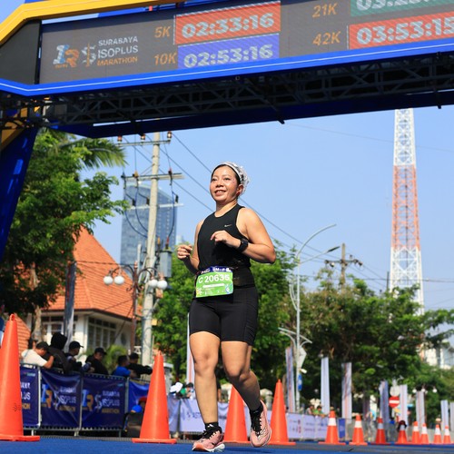 Race photo from SURABAYA ISOPLUS MARATHON 2026