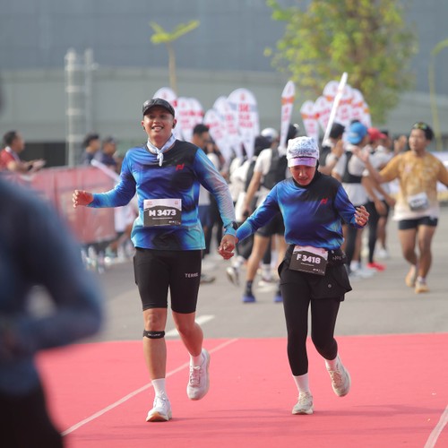 Race photo from KEDIRI HALF MARATHON 2026