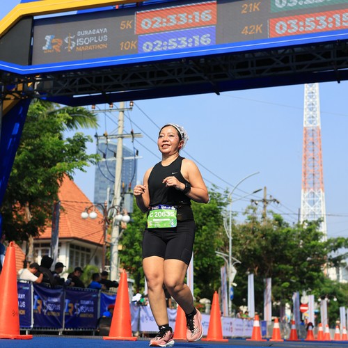Race photo from SURABAYA ISOPLUS MARATHON 2026