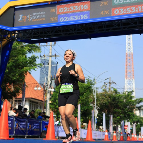 Race photo from SURABAYA ISOPLUS MARATHON 2026
