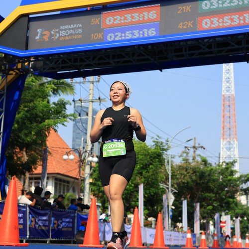 Race photo from SURABAYA ISOPLUS MARATHON 2026