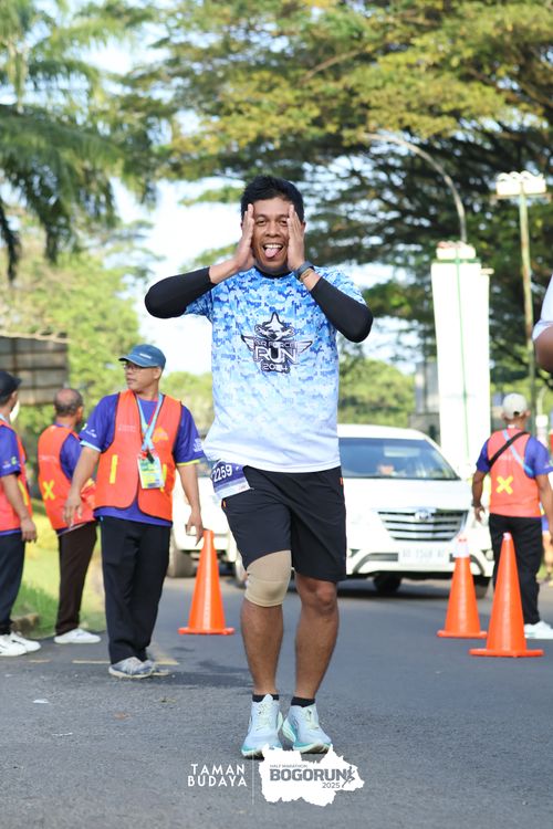 Race photo from Taman Budaya x BOGORUN 2025