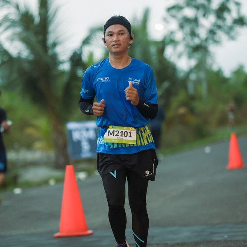 Race photo from Belitung Multisport Festival