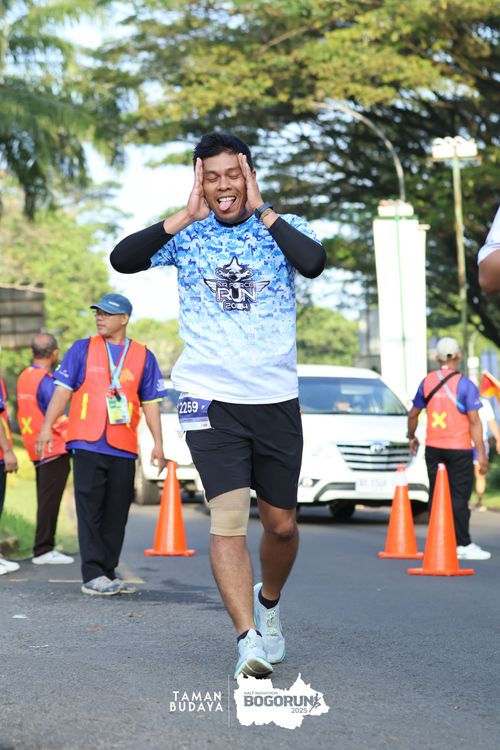 Race photo from Taman Budaya x BOGORUN 2025