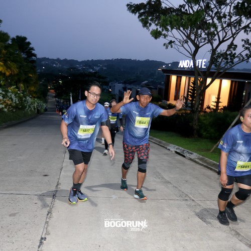 Race photo from BOGORUN 2026