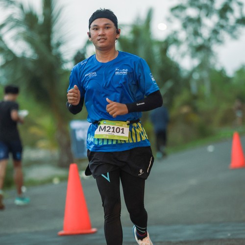 Race photo from Belitung Multisport Festival