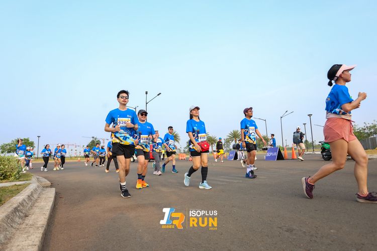 Race photo from ISOPlus Run 2024 Jakarta