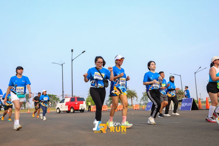 Race photo from ISOPlus Run 2024 Jakarta