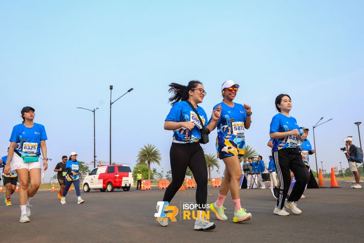 Race photo from ISOPlus Run 2024 Jakarta