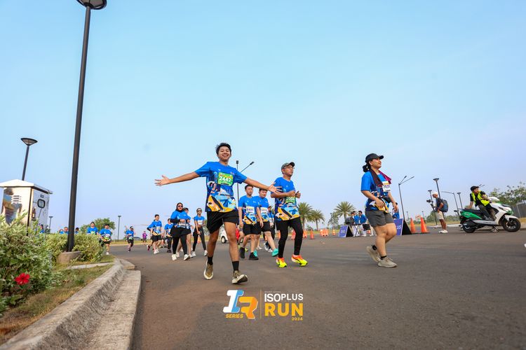 Race photo from ISOPlus Run 2024 Jakarta