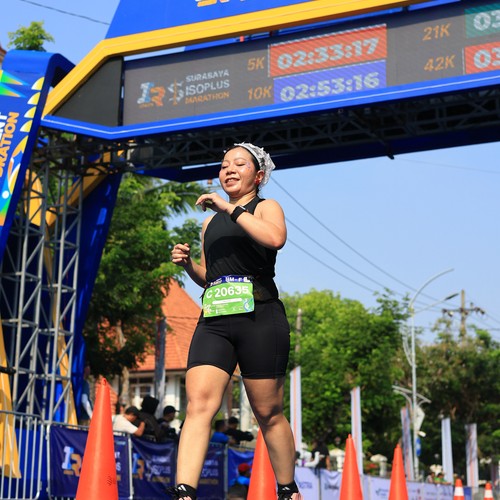 Race photo from SURABAYA ISOPLUS MARATHON 2026