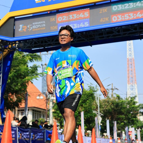 Race photo from SURABAYA ISOPLUS MARATHON 2026