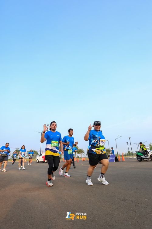 Race photo from ISOPlus Run 2024 Jakarta
