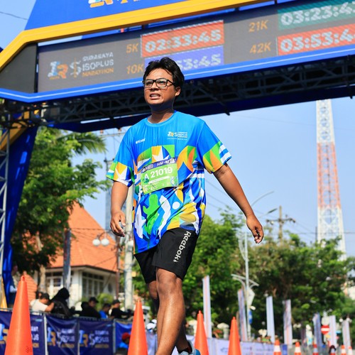 Race photo from SURABAYA ISOPLUS MARATHON 2026