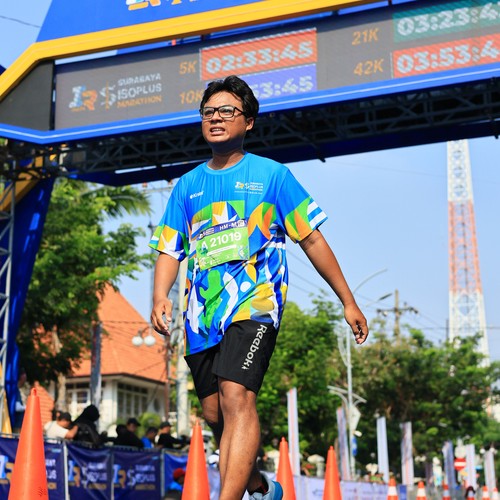 Race photo from SURABAYA ISOPLUS MARATHON 2026