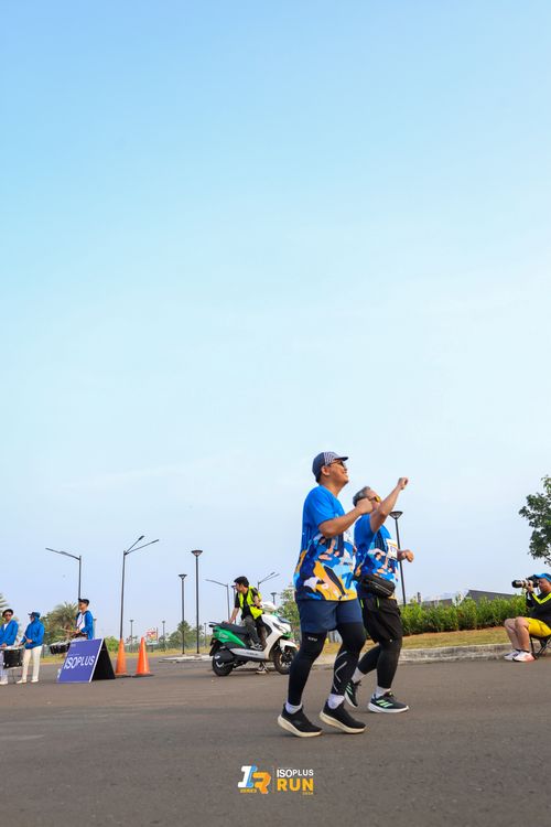 Race photo from ISOPlus Run 2024 Jakarta